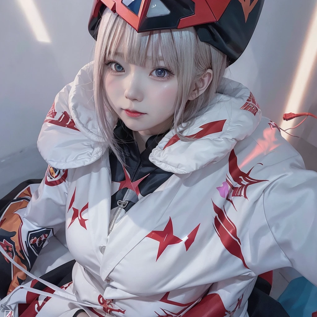 Zero Two / Darling in the Franxx ] Wearing a mask, Barbaric |, by Kamisaka Sekka, Barbaric art style, Beautiful art illustrations, Digital art on pixiv, Anime illustration, Colorful illustration, Supernatural art style, Strange and dark art style, Trending Anime Art, digital Anime illustration, tumbler, by Yanagawa Nobusada