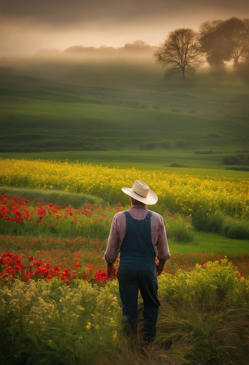 a farmer who dreams of becoming rich