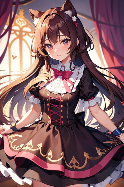 Chocolate magical girl dress