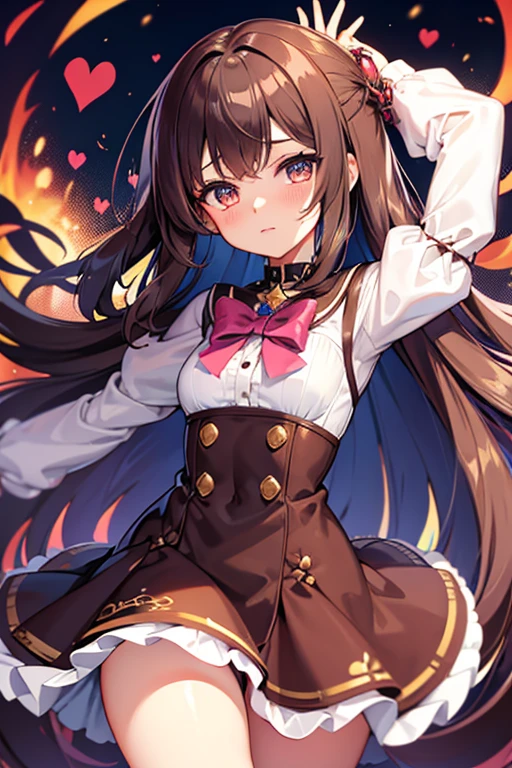 Chocolate magical girl dress