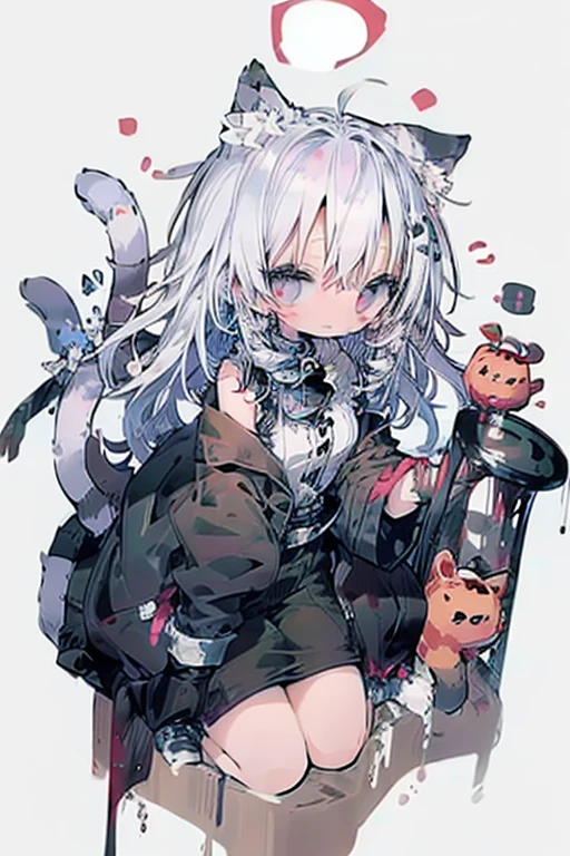 comic con中，personification（cat ears human cat tail）At comic con，有許多不同類型的玩具 許多不同figure，Nendoroid 3D，anime statue，玩具figure，Funny anime style，動漫動作figure，silicone man，Silicone statue，Styled for Nendoroid，figure、 動漫figure、action figurine toys、矽膠材質雕像

animal illustrations,mixed species,different kinds of animals,various species,diverse animals,digimon evolution，Ultimate Evolution，perfect body，ultimate body，horse，有personification，digimon evolution，Ultimate Evolution，perfect body，ultimate body，UFO，有horse，有personification，有Cat lady

貓耳娘與許多動物的合照，animal illustrations,mixed species,different kinds of animals,various species,diverse animals,digimon evolution，Ultimate Evolution，perfect body，ultimate body，horse，有personification，digimon evolution，Ultimate Evolution，perfect body，ultimate body，UFO，有personification，Cat lady，cat ears women\(Lovely,Kawaii,16 years old),quality\(masterpiece,high resolution,top-quality,top-quality real texture skin,提high resolution,RAW photos,Best quality,Very detailed\)
