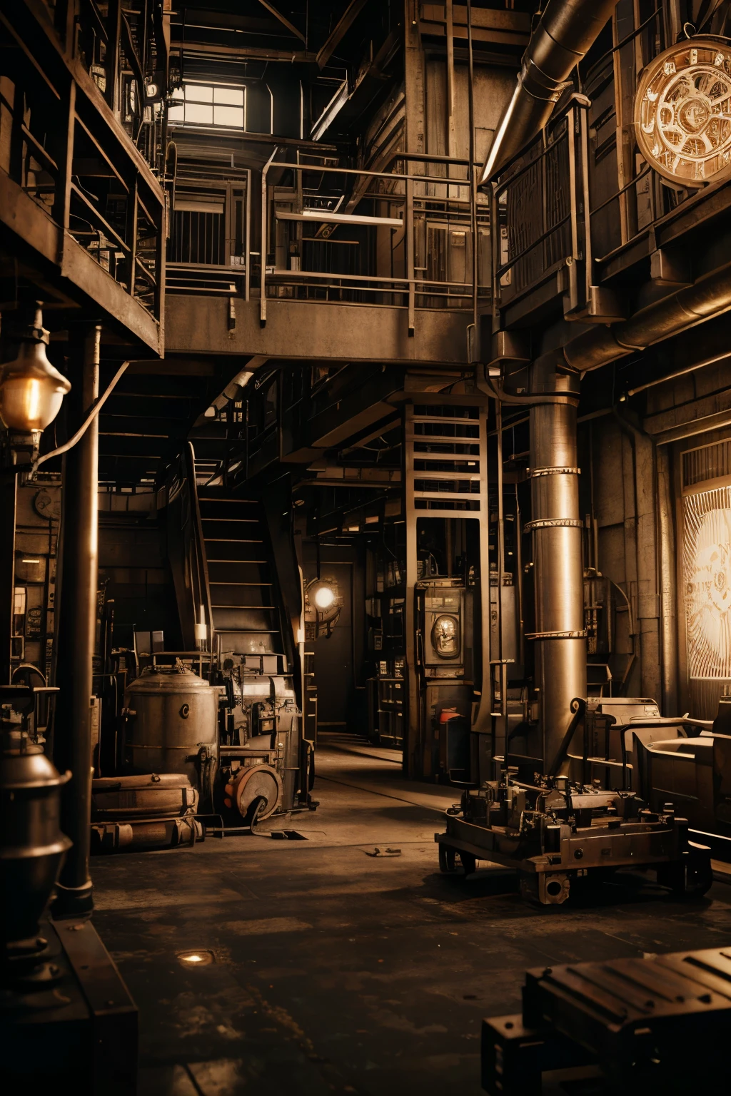 a steampunk industrial scene, gears, cogs, and machinery, red and white color scheme, unreal engine, 4k, detailed, photorealistic, cinematic lighting, mechanical, intricate, clockwork, industrialage, steampunk, gears, cogs,machinery, red, white, unreal engine, 4k, detailed, photorealistic, cinematic lighting, mechanical, intricate, clockwork, industrial age
