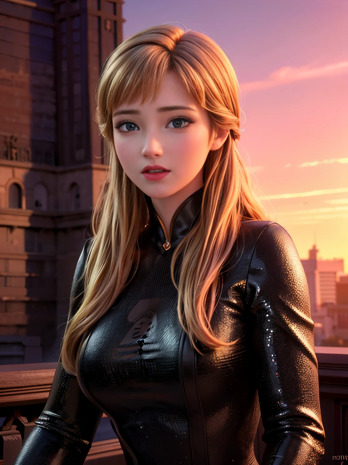 Realistic, realism, photorealism, photo-Realistic, High Contrast, (photoRealistic:1.4), 8k high definition detailed Realistic, (highest quality, masterpiece:1.2), Browsing Caution, Photon Mapping, Radio City, Physically Based Rendering, highest quality, Very detailed,One girl, big , sexy red hot dress