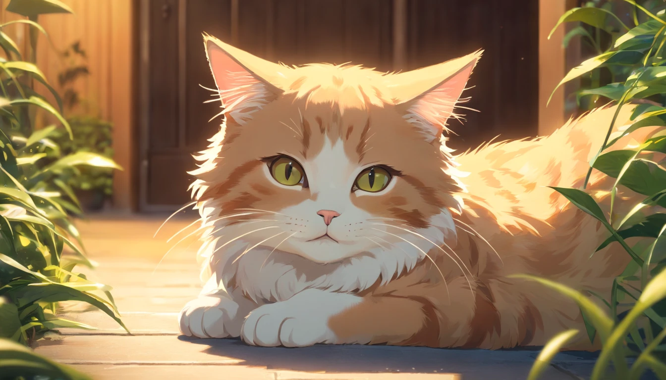 night, night空, Shining Star, Cute furry cat, Warm Light, Detailed hair texture, Mild natural climate, Gentle lighting. Traditional watercolor style, Generate ultra-high-definition images of chic cats, A gray cat in a sweatshirt. Use advanced macro photography techniques、Highlight the intricate details of your cat's coat, Create an intimate connection between the audience and the cat subject. largeaperture,Achieve a shallow depth of field, Let the cat stand out clearly against a slightly blurred background. Improve lighting to emphasize the texture and contour of the cat's body, avec un soft, Remove rough shadows、, Cosy atmosphere. Scratch the cat in a relaxed position, But balanced, Show your flexibility and elegance. Try to capture moments in natural motion, Stretching, pubic hair beauty, etc., Convey realism. Implement post-processing techniques to improve image clarity, Contrast, and color balance, Protect all aspects, From the intricate patterns of cats to their intense gaze, Rendered in amazing detail. finally, Convey the gentle beauty and innate elegance of cats,, Capture fleeting moments,Celebrate the uniqueness of cat curiosity and balance. (eyes are closed), flower garden, vast flower garden,(highest quality,4K,8k,High resolution,masterpiece:1.2),Super detailed,(Realist,photo Realist,photo Realist:1.37),Detailed eyes,Detailed lips