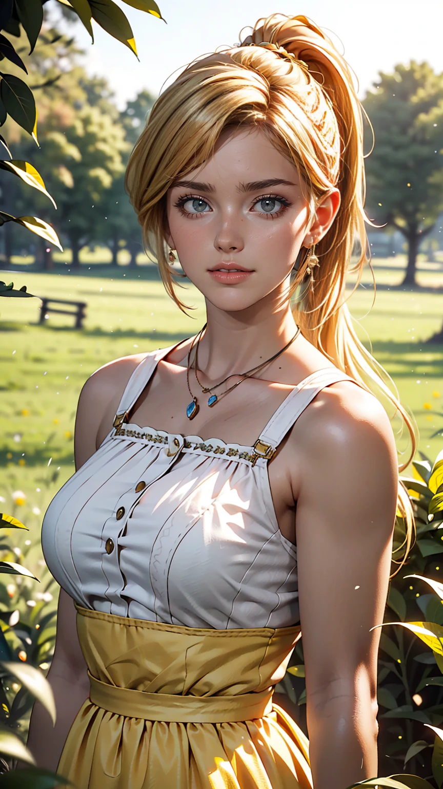 photoRealistic,Realistic, alone, photoRealistic, highest quality, Ultra-high resolution, One girl,, , Blonde hair in a ponytail, Wearing a yellow sundress, A gentle breeze blowing through the grass,, , One girl,, beautiful, masterpiece, highest quality, Highly detailed face, Perfect lighting, One girl, alone,, , highest quality, Ultra-high resolution, photoRealistic,, Super detailed,, masterpiece, highest quality, , Nancy 1, 