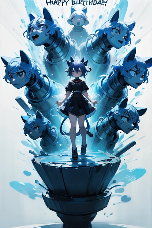#quality(masterpiece,best quality,8k,Movie),Solitary,#1 girl(Lovely,Kawaii,child,Hair Color Rainbow,Long hair,braid,The color of the eyes is the universe,big eyes,drinking water,Pale skin,Very white skin,Glossy body,)

comic con中，personification（cat ears human cat tail）At comic con，有許多不同類型的玩具figure，Nendoroid3 d，anime statue，玩具figure，q posket，Funny company anime style，動漫動作figure，Nendoroid，PVC Statue，Minion size baby，風格為Nendoroid，figure、 動漫figure、Vinyl Toy Figurines、Nendoroid、action figurine toys、Silicone figurine animal illustration,mixed species,different kinds of animals,various species,diverse animals,digimon evolution，Ultimate Evolution，perfect body，ultimate body，horse，有personification，digimon evolution，Ultimate Evolution，perfect body，ultimate body，UFO，有horse，有personification，There are pictures of cat girls and cat-eared girls with many animals. Cartoon Festival com bolo e group de pessoas, homens coreano, membros do BTS, birthday , celebrate birthday, fanart oficial, at abirthday, arte oficial, das s da linha de frente, 🐿🍸pes, Anime Friends Trending on pixiv、estilo de arte fofo、Happy birthday、fanart de alta qualidade、8k))