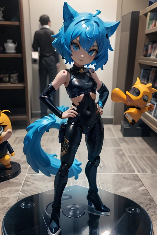 #quality(masterpiece,best quality,8k,Movie),Solitary,#1 girl(Lovely,Kawaii,child,Hair Color Rainbow,Long hair,braid,The color of the eyes is the universe,big eyes,drinking water,Pale skin,Very white skin,Glossy body,)
comic con中,personification(cat ears human cat tail)At comic con,有許多不同類型的玩具figure,Nendoroid3 d,anime statue,玩具figure,q posket,Funny company anime style,動漫動作figure,Nendoroid,PVC Statue,Minion size baby,風格為Nendoroid,figure、 動漫figure、Vinyl Toy Figurines、Nendoroid、action figurine toys、Silicone figurine animal illustration,mixed species,different kinds of animals,various species,diverse animals,digimon evolution,Ultimate Evolution,perfect body,ultimate body,horse,有personification,digimon evolution,Ultimate Evolution,perfect body,ultimate body,UFO,有horse,有personification,There are pictures of cat girls and cat-eared girls posing with many animals.