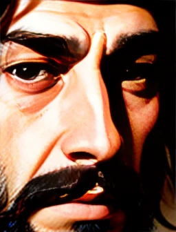 a Babylonian Jew focus on face, realistic image