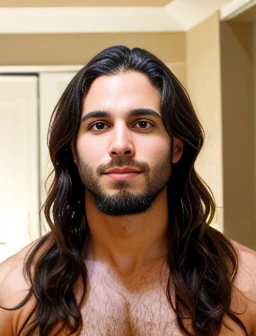 make a Babylonian Jew  man focus on the face.