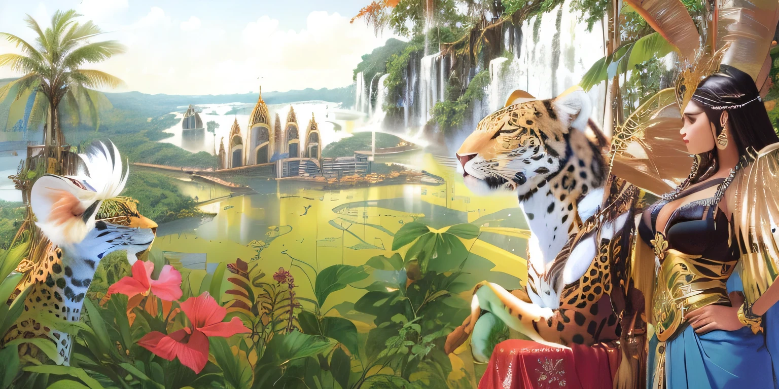 Amazonas, Manaus, Brasil, araras, Jaguar, rio negro