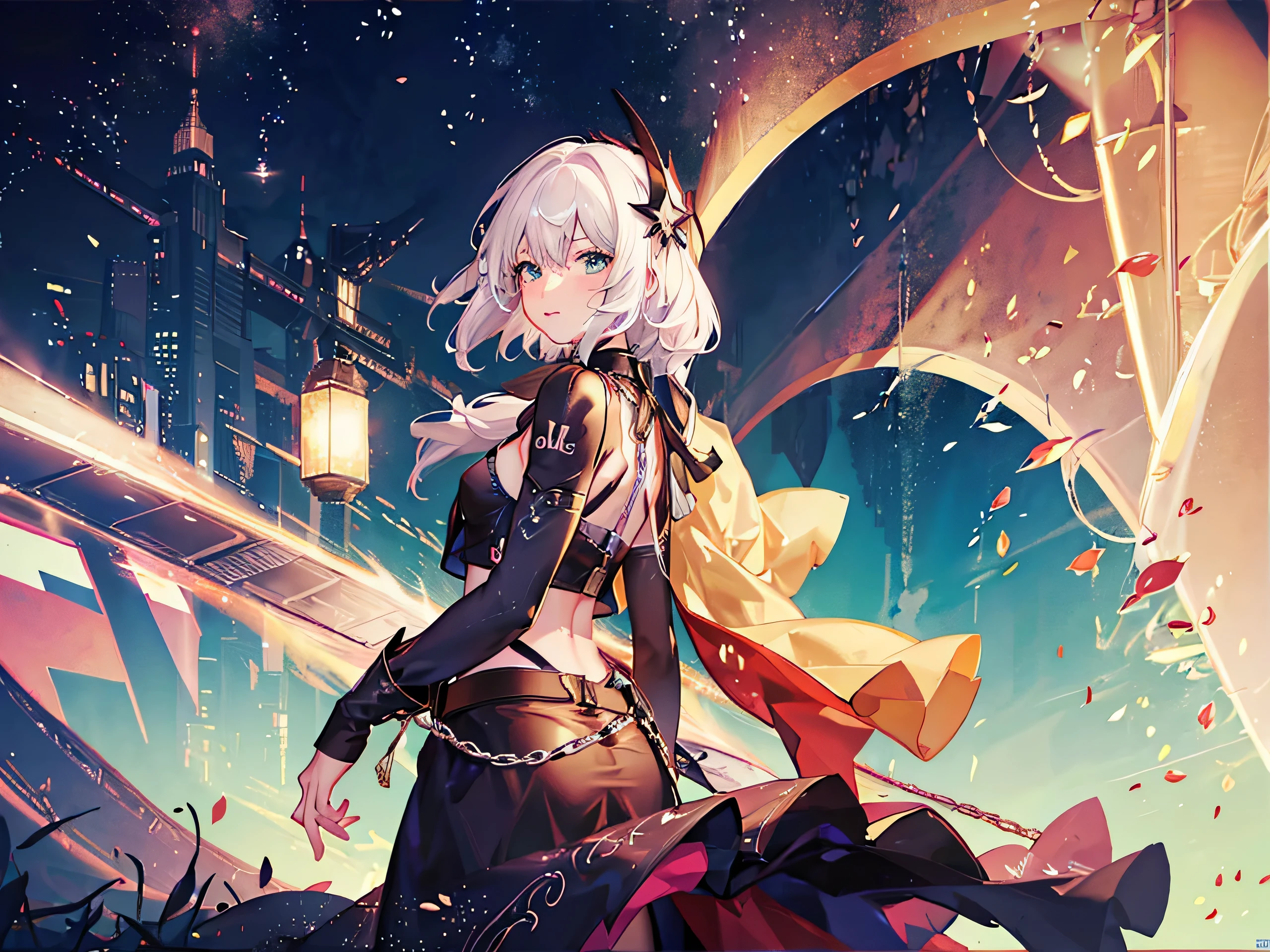Short white hair, Blushing, Embarrassment