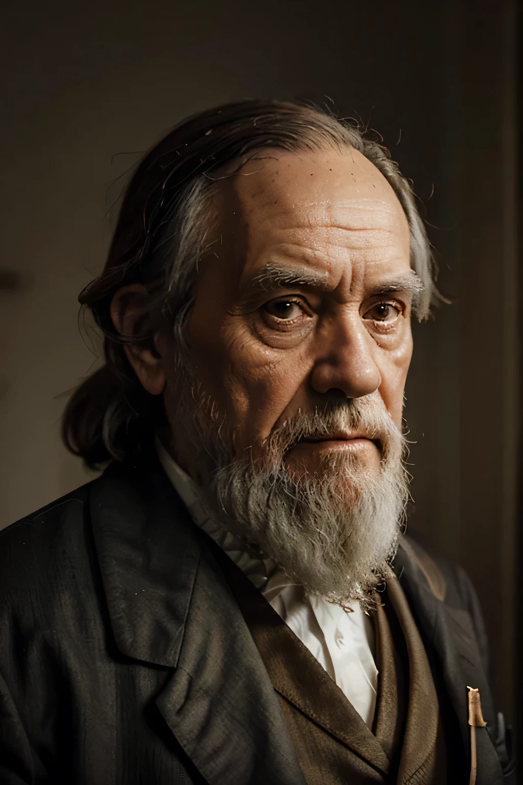 Imagine um retrato de Charles Darwin no canto superior esquerdo. It's in black and white, destacando-se contra um fundo colorido. No canto inferior direito, there is a color illustration of HMS Beagle, the ship on which Darwin made his famous voyage to the Galapagos Islands.