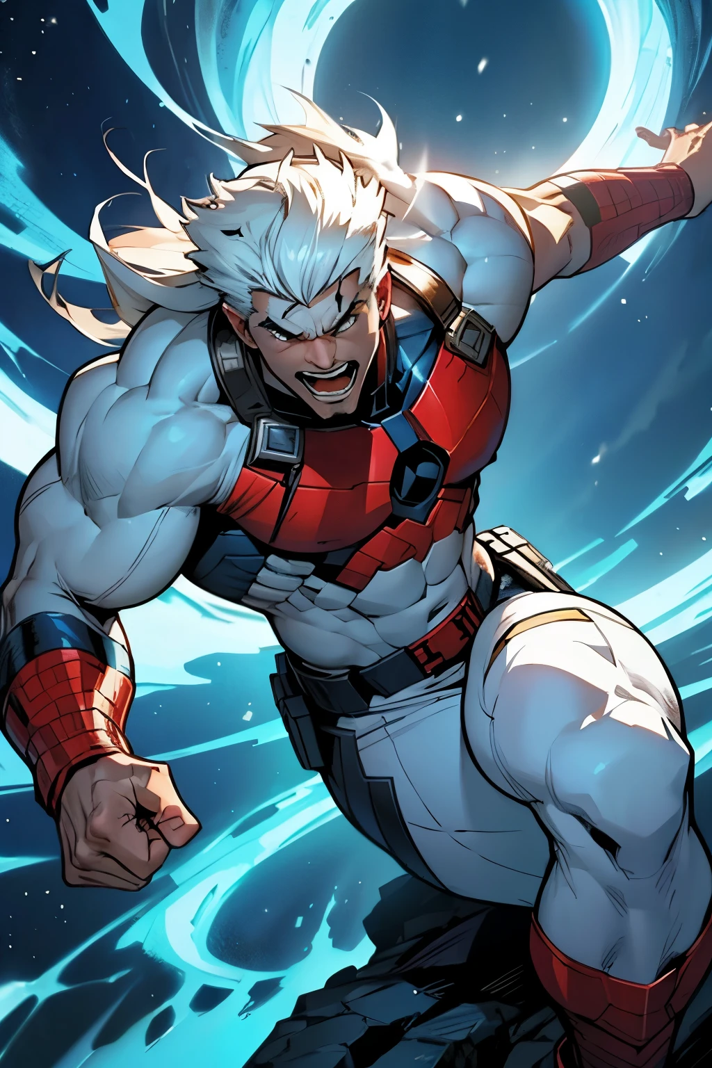 Mutante jovem e loiro da Marvel com o poder de se transformar em um lobo branco