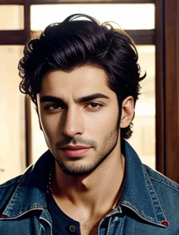 a lebanese heartthrob, focus on the face.