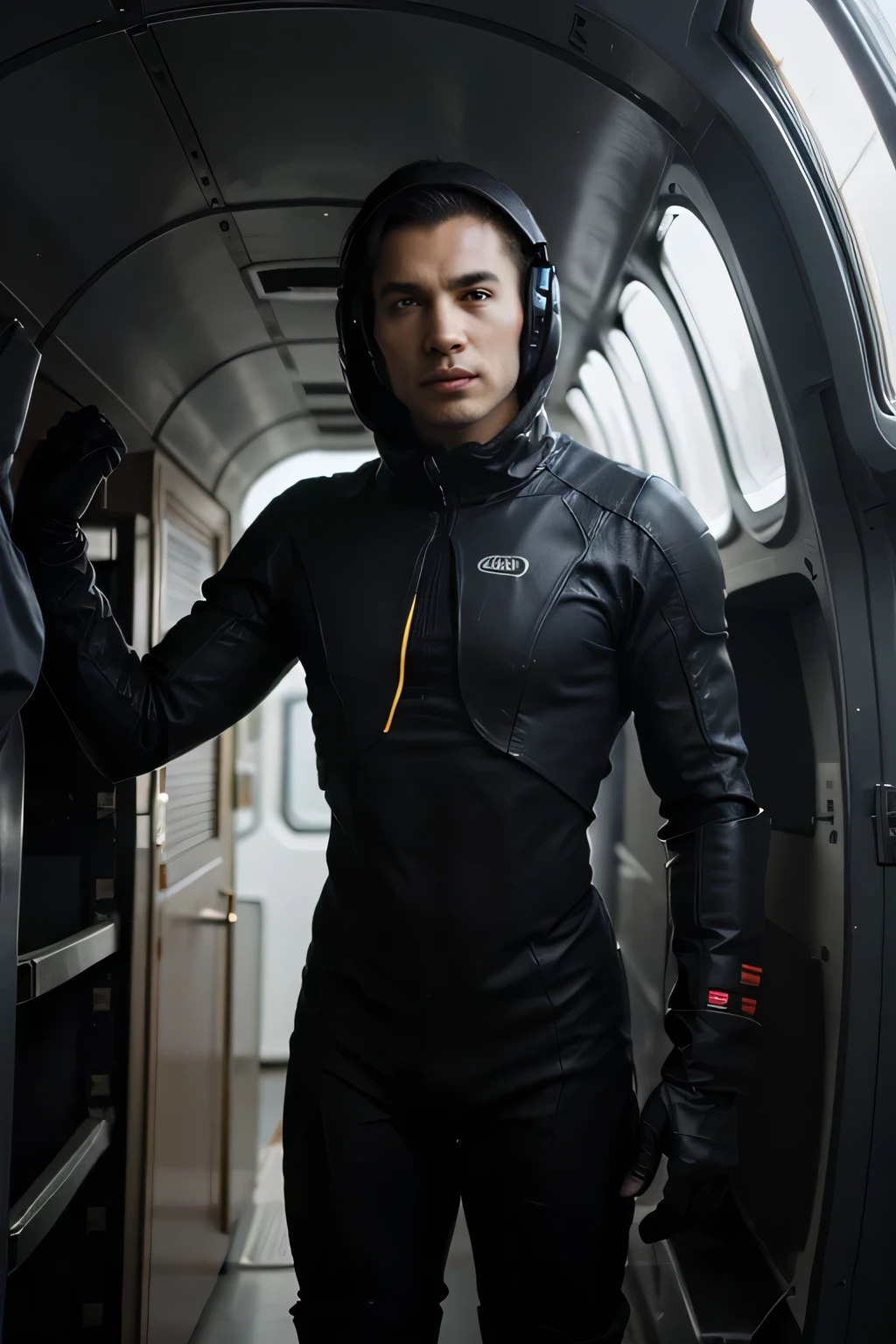 A man who's sending from the other planet, come to earth wearing alien suit,