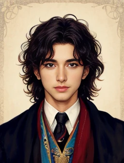 a   Ashkenazim man heartthrob, focus on the face.
