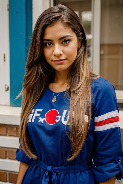 Chica de EEUU maquillada