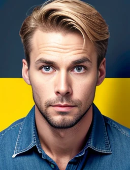 a Swedish man, focus on face.