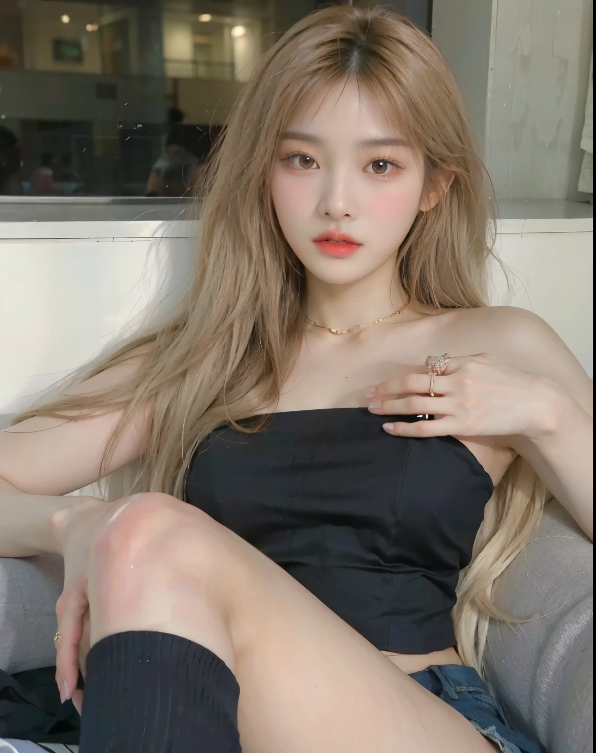 Blackpink blonde Jennie Kim