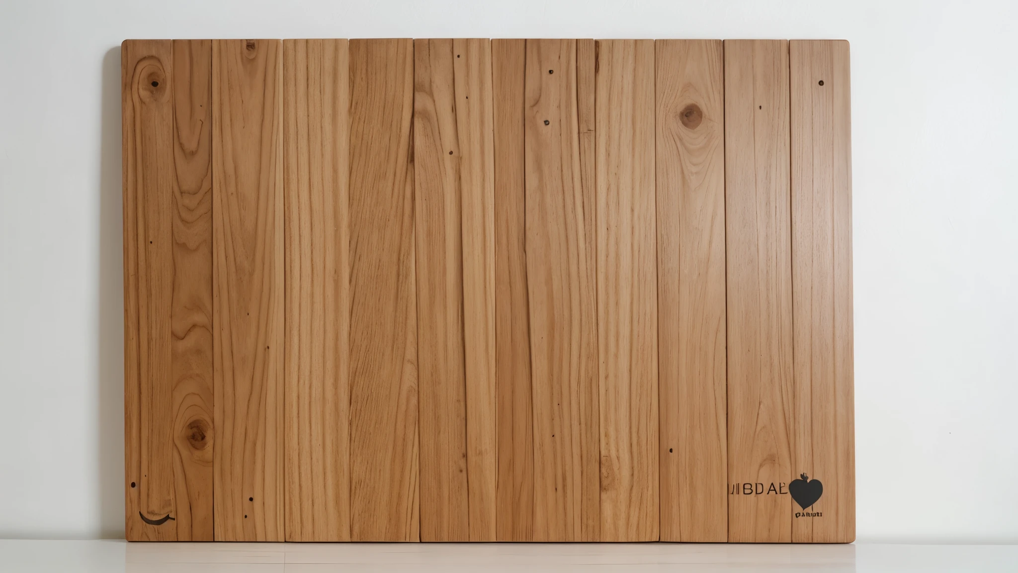 wooden board, White background, sharp