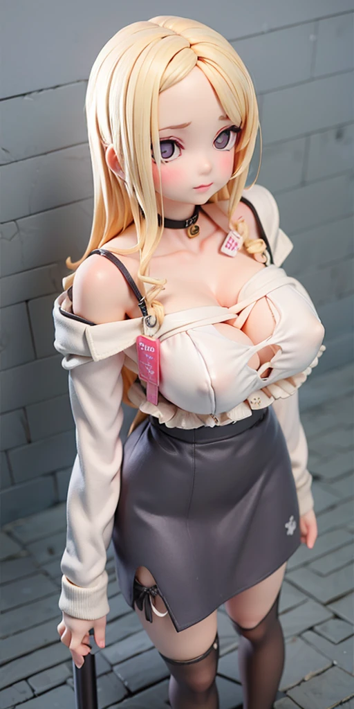 1girl,big breast , blonde hair, black eyes,high quality, ultra detailed, masterpiece, realistic, clothes