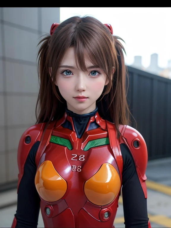 ((Best quality)), ((Masterpiece)), (Details: 1.4), 3D, Asuka Langley Soryu, Asuka, high resolution (high dynamic range), ray tracing, NVIDIA, super resolution, Unreal 5, subsurface scattering ,PBR texturing, post-processing, anisotropic filtering, depth of field, maximum sharpness and sharpness, multi-layered textures, albedo and specular maps, surface shading, accurate simulation of light and matter interaction, perfect proportions ,Octane Rendering,Two-Tone Lighting,Wide Aperture,Low ISO,White Balance,Rule of Thirds,8K RAW,(Masterpiece: 1.4, Best Quality), (Intricate Details), Unity8k Wallpaper, Highly Detailed, Beautiful and Mysterious, Details background, realistic, alone, perfectly detailed face, detailed blue eyes, highly detailed, blush, hair ornament, chignon mahogany hair, (blonde), plug suit 02, Shikinami Asuka Langley, Evangelion, Slender -yeld gi full body suit, black background, above the waist,composition that shows the whole body,