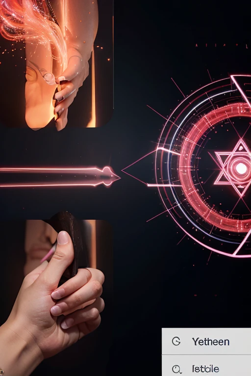 Generate AI images of Reiki application and apometry