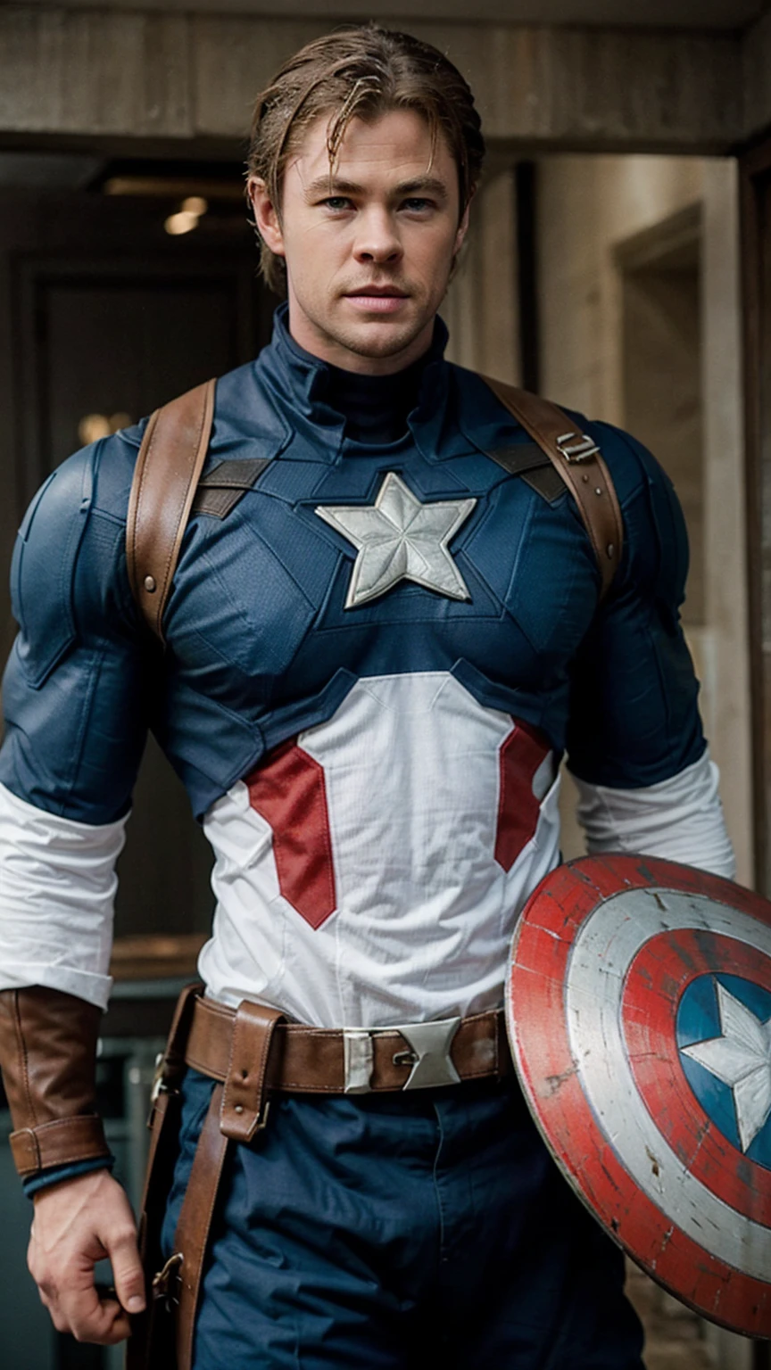 Chris Hemsworth as Captain America