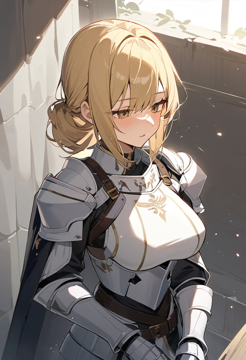 Female Knight Blonde Silent