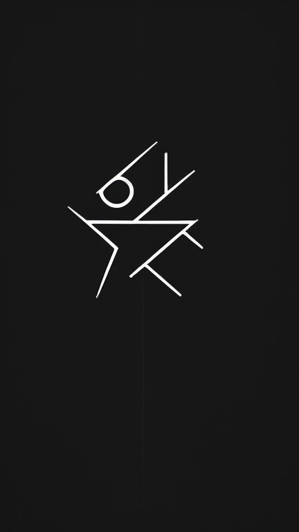 symbols, unique, simple, black and white