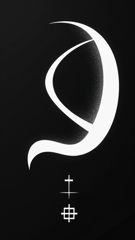 symbols, unique, simple, black and white