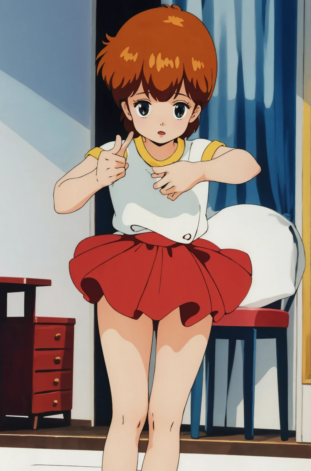 masterpiece, highest quality, alone, One Girl,
kazuki,Panty shot