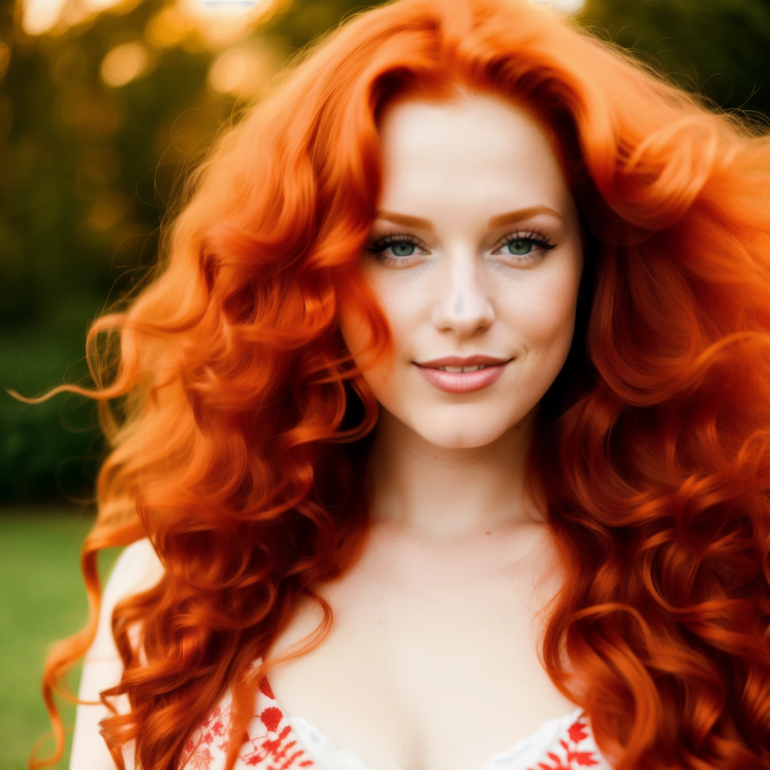 a close up of a woman named SANDRA BARBARA with long red hair posing for a picture, a redheaded young woman, woman with red hair, ginger wavy hair, flowing ginger hair, red hair and attractive features, red haired young woman, redhead woman, beautiful redhead woman, soft red hair, photo of a beautiful woman, light red hair, soft portrait shot 8 k, redhead girl