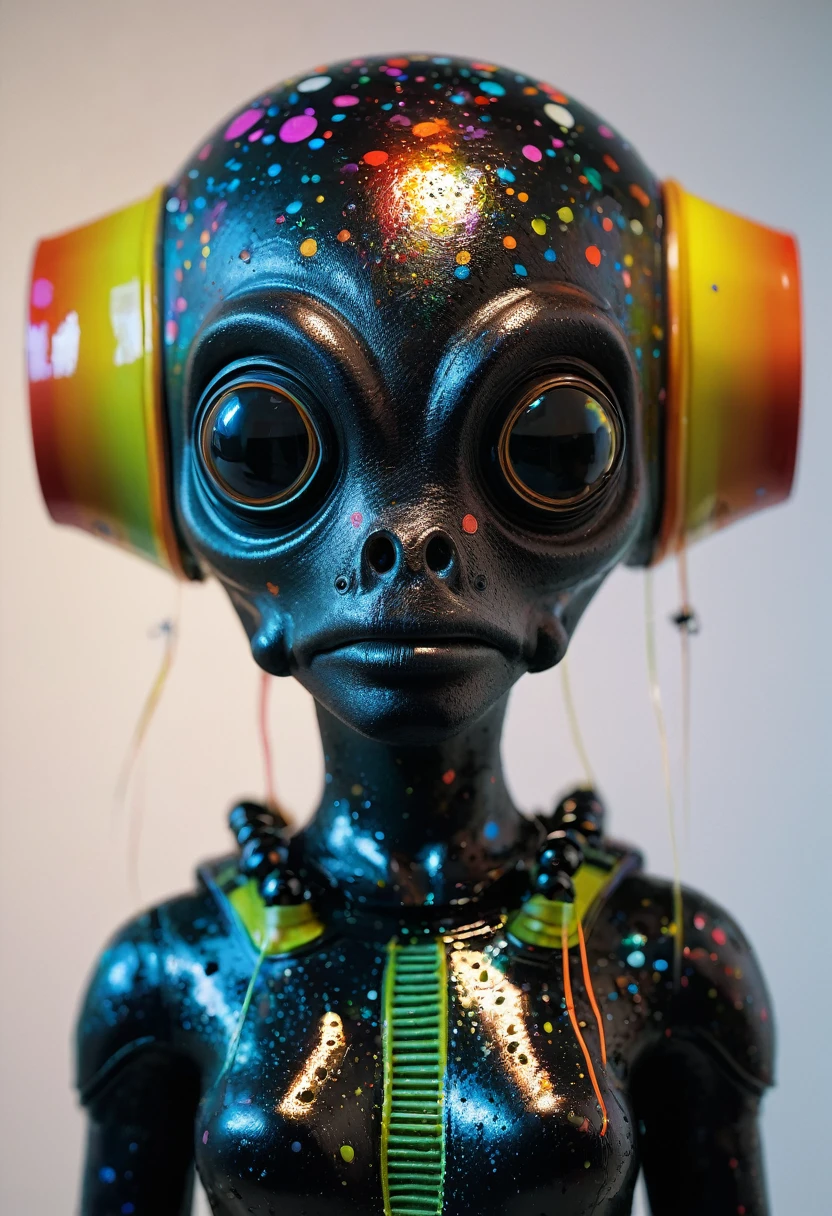 8K, ARTISTIC photogrAphy, best quAlity, mAsterpiece: 1.2), A (potrAit:1.2) Don Bluth Style  ASTRONAUT Cthulhu black Toon Doll, full body RAW candid cinema, black dark hair, 16mm, color graded portra 400 film, remarkable color, ultra realistic, sad admosphere, dark lighting, oppressive atmosphere, depressive colors, kodak portra 400, photograph,r, Natural Light,  Pinhead lighgts, blur reflection, Brush Strokes, Smooth, abstract, Splatter, Oil On Canvas, rainbow colors, fractal isometrics details bioluminescens : a stunning realistic photograph of wet bone structure, 3d render, octane render, intricately detailed, titanium decorative headdress, cinematic, trending on artstation | Isometric | Centered