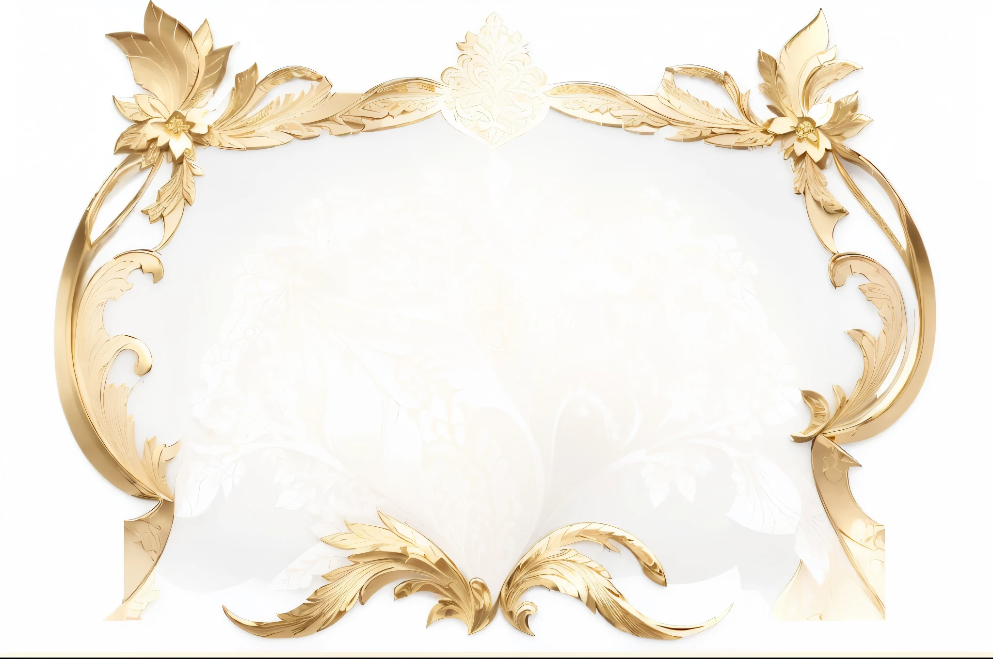 a Gold Frame with a decorative design on it, ornate gold border, fractal frame, Gold leaves on the border of the frame, ornate gold, Gold Frame, inside stylized border, Gold and steel are intricate, Art Nouveau frame, stylized border, art piece frame, Decorative border in Art Nouveau style, golden elements on the borders, Golden filigree, Decorative Frame, Golden filigree