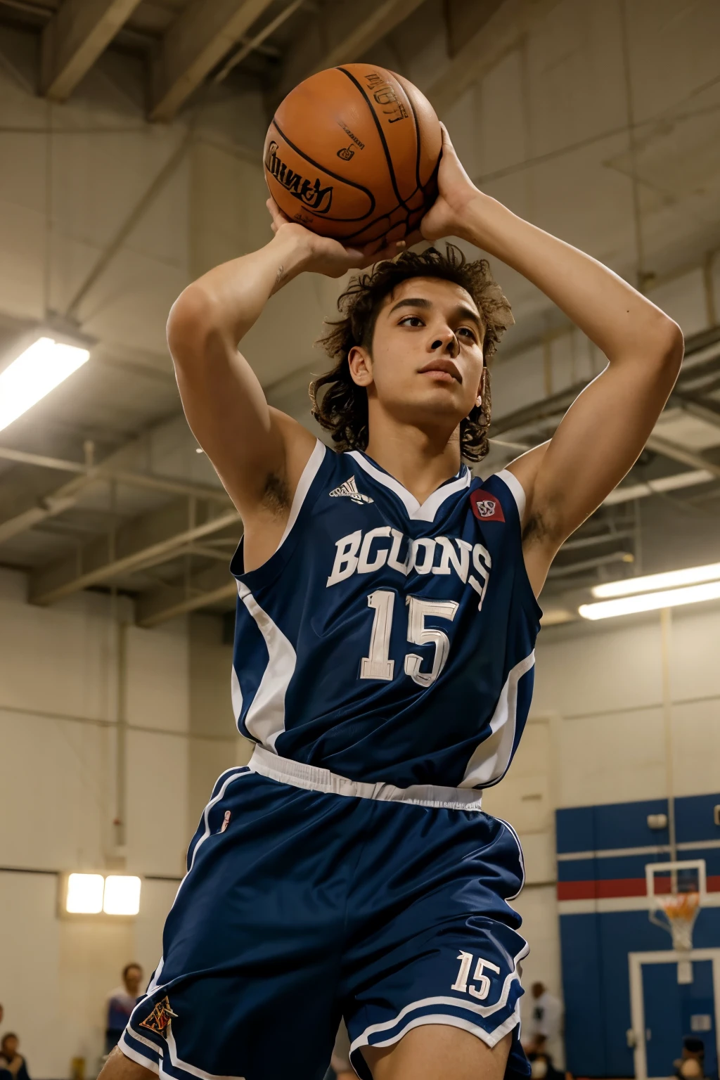 Sou um adolescente de 15 anos e sou um jogador de basquete baixo com 1.60 de altura e tenho cabelo liso