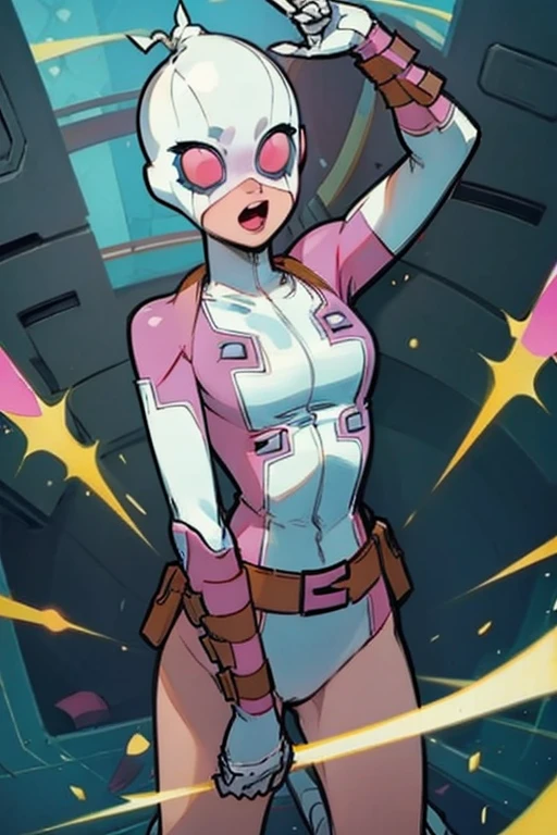 Gwenpool is naked 