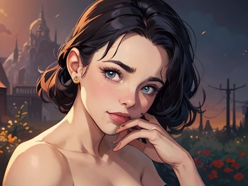 Cartoon style digital illustration style GTA digital style, estilo atompunk design de personagens altamente detalhado, arte digital detalhada coragem, Forest fan art, Design de personagens de retrato, beautiful digital illustration, retrato de alta qualidade, Arte em quadrinhos, mulher jovem cabelo com transas lindas . Queen Anna of ArendelleBeautiful lined eyes Medium large bust and wonderful sexy clothes. image expression of sexual desire from waist to head illustration Queen Anne of Arendelle atompunk style Fallout 4 style pose playboy magazine with beautiful breasts without clothes wonderful breasts Character Christina Ricci black hair style Morticia AddamsCartoon image of a woman .cartoon style illustration, estilo de arte dos desenhos animados, estilo de arte dos desenhos animados, digital illustration style, um close up de um desenho animado de uma mulher em um traje, Adam Hughes, Branca de Neve as a d & lutador, Branca de Neve, estilo pinup em quadrinhos, inspired por Bruce Timm, por Bruce Timm, zenoscope, portrait of Branca de Neve, estilo de quadrinhos, Design de personagens de quadrinhos dos anos 90, Otto Schmidt, arte em estilo de quadrinhos, arte em quadrinhosCartoon style digital illustration style GTA digital style, estilo atompunk design de personagens altamente detalhado, arte digital detalhada coragem, Forest fan art, Design de personagens de retrato, beautiful digital illustration, retrato de alta qualidade, Arte em quadrinhos, mulher jovem cabelo com transas lindas . Queen Anna of ArendelleBeautiful lined eyes Medium large bust and wonderful sexy clothes. image expression of sexual desire from waist to head illustration Queen Anne of Arendelle atompunk style Fallout 4 style pose playboy magazine with beautiful breasts without clothes wonderful breasts Character Christina Ricci black hair style Morticia AddamsCartoon image of a woman .cartoon style illustration, estilo de arte dos desenhos anima