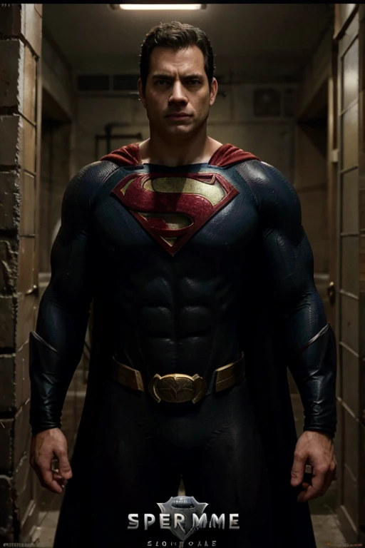 arafed image of a man in a Super homen costume standing in front of a hole, Super homen, sem texto, Harry Cavill, Henry Cavill!!!, Henry Cavill, Henry Cavill as batman, dwayne johnson as Super homen, Super homen pose, por Zack Snyder, de arte, Super homen costume, justin hartley as Super homen, tom hanks as Super homen, poster photo, inspired por Zack Snyder