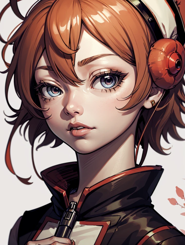 1girl, sakura futaba, closeup portrait, masterpiece, newest, best quality, high quality, soejima_shigenori