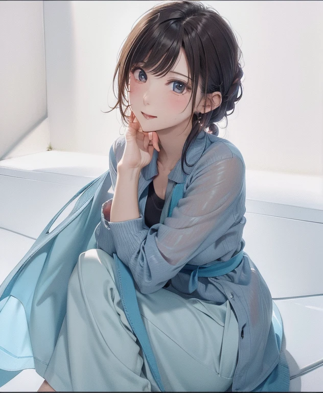 (Very detailedな CG Unity 8k 壁紙), (masterpiece), (highest quality), (Very detailed), (Best illustrations), (Best Shadow), (Absurd),
BREAK
girl, Sweat, vapor, Center of chest, Browsing Caution, shy, View your viewers,