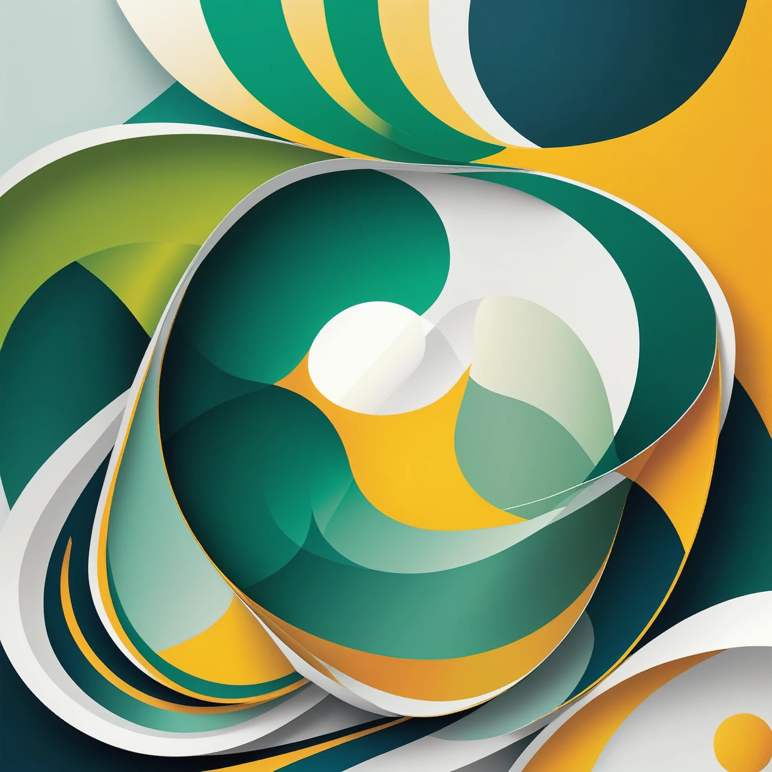 Tema: Abstract and symbolic design using color gradients.
Detalhes da Imagem:
Cores Principais:
Verde: Utilize a cor #0B6624 em uma escala de gradiente que vai do tom mais escuro ao mais claro. Essa cor deve ser predominante e representar estabilidade e crescimento.
Amarelo: Utilize a cor #CBAD13 em uma escala de gradiente que vai do tom mais escuro ao mais claro. This color should be used to highlight important areas and symbolize optimism and energy..
Azul: Utilize a cor #01415A em uma escala de gradiente que vai do tom mais escuro ao mais claro. This color should be used to convey confidence and seriousness.
Branco: Use detalhes em branco para acentuar e delinear elementos importantes, garantindo clareza e contraste.
Design e Complexidade:
Create an abstract design that uses geometric shapes and fluid lines to represent dynamism and progress.
Gradient transitions must be smooth, criando um efeito harmonioso entre as cores.
Incorporate graphic elements that symbolize unity and growth, like ascending lines or interlocking circles.
Image composition:
The background of the image should be a balanced mixture of the gradients of the three main colors, criando um efeito visual impactante e coeso.
Utilize o branco para detalhes como bordas, separation lines and accent points that help guide the eye through the design.
Evite a simetria perfeita; opt for a composition that suggests movement and evolution, with elements distributed strategically to attract attention and convey the political message of progress and unity.
Technical specifications:
Formato: PNG ou JPG, with high resolution (300 DPI) to ensure professional quality in print or digital use.
dimensions: Minimum 1920x1080 pixels to ensure versatility of use across different media (cartazes, banners, redes sociais).
Paleta de Cores: Exclusively the provided colors and their gradient variations.
Objetivo da Imagem:
Convey a message of unity, progresso e
