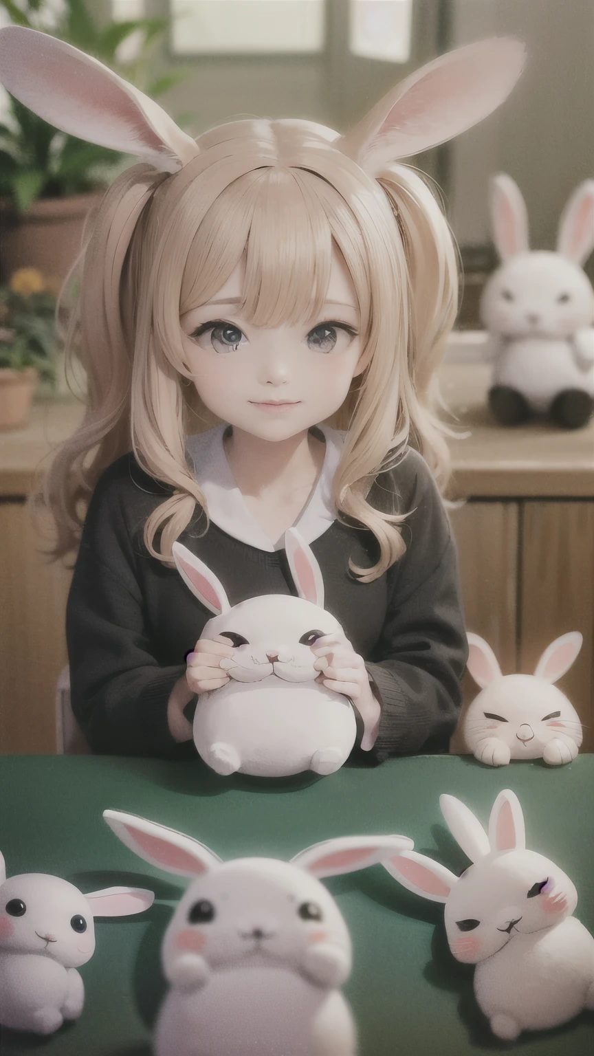 so many cute rabbits