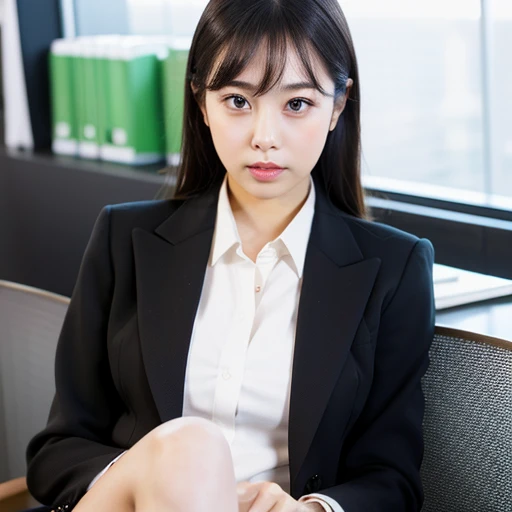 Highest品質, Face Focus, Soft Light, Ultra-high resolution, (Realistic:1.4), RAW Photos,
1 Japanese girl, alone, cute, (A shy smile:0.5), (Brown eyes, light in your eyes), Beautiful face in every detail, (Small Box),(High resolution detail of human skin texture),
(Long Hair),
Sit on the sofa,
, Highest, mini skirt、Droopy eyes、high school girl、uniform