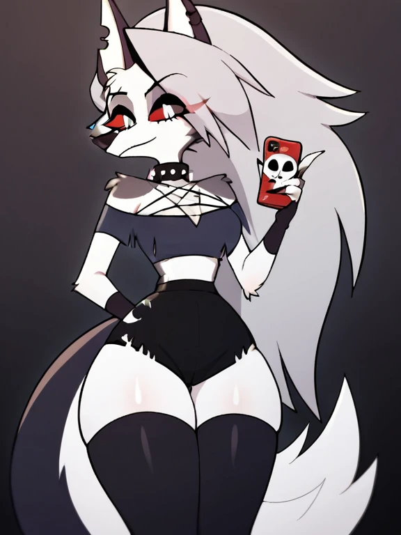Score_9, Score_8_up, BREAK, source_anime, (1girl, solo), uncensored, perfect body, skinny, thigh high stockings, fingerless gloves, big breasts:59.5,
anthro, hairy, horny pose, thick thighs,
Loona,\(Helluva Boss\),