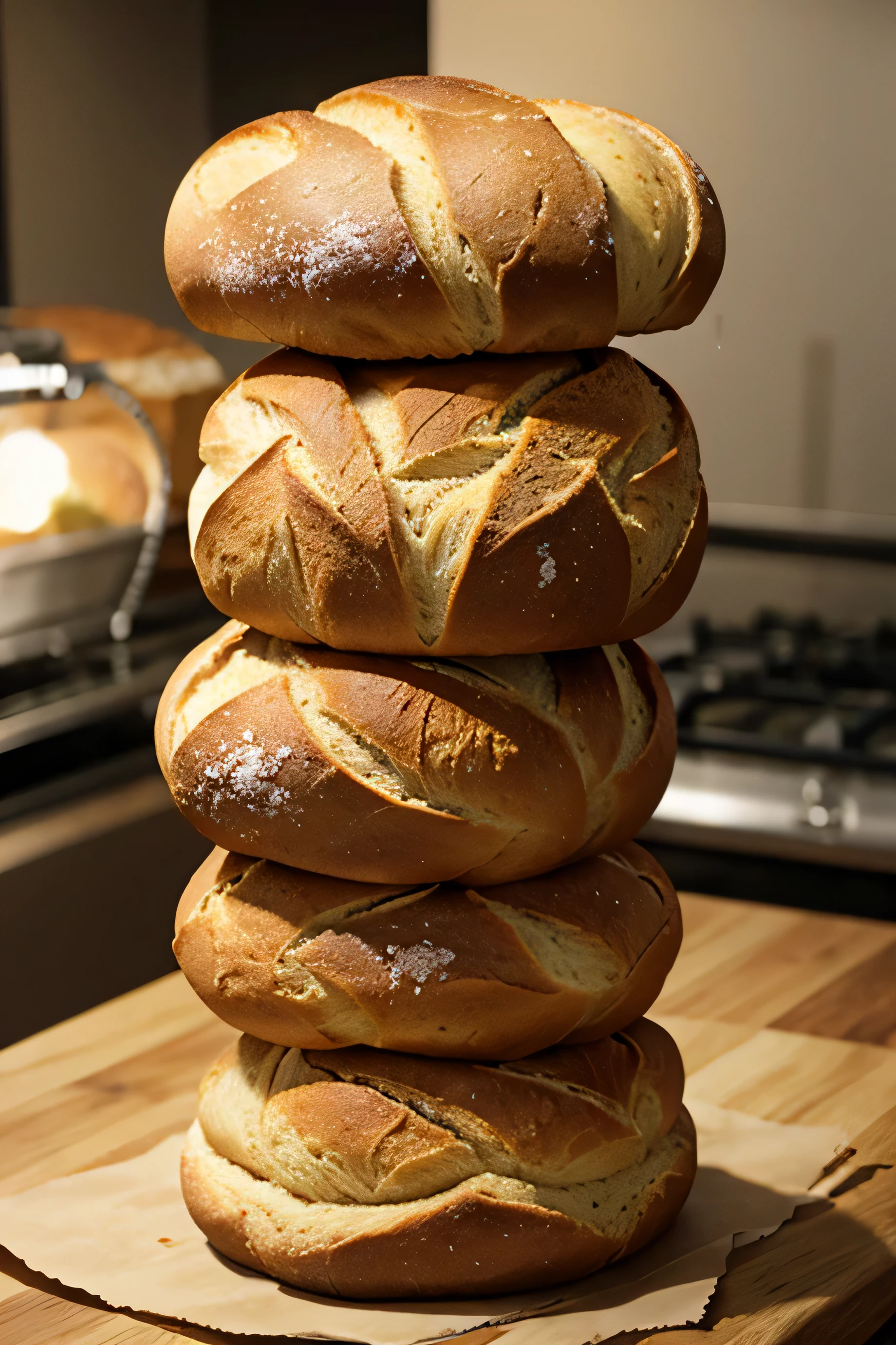 Bread and stack