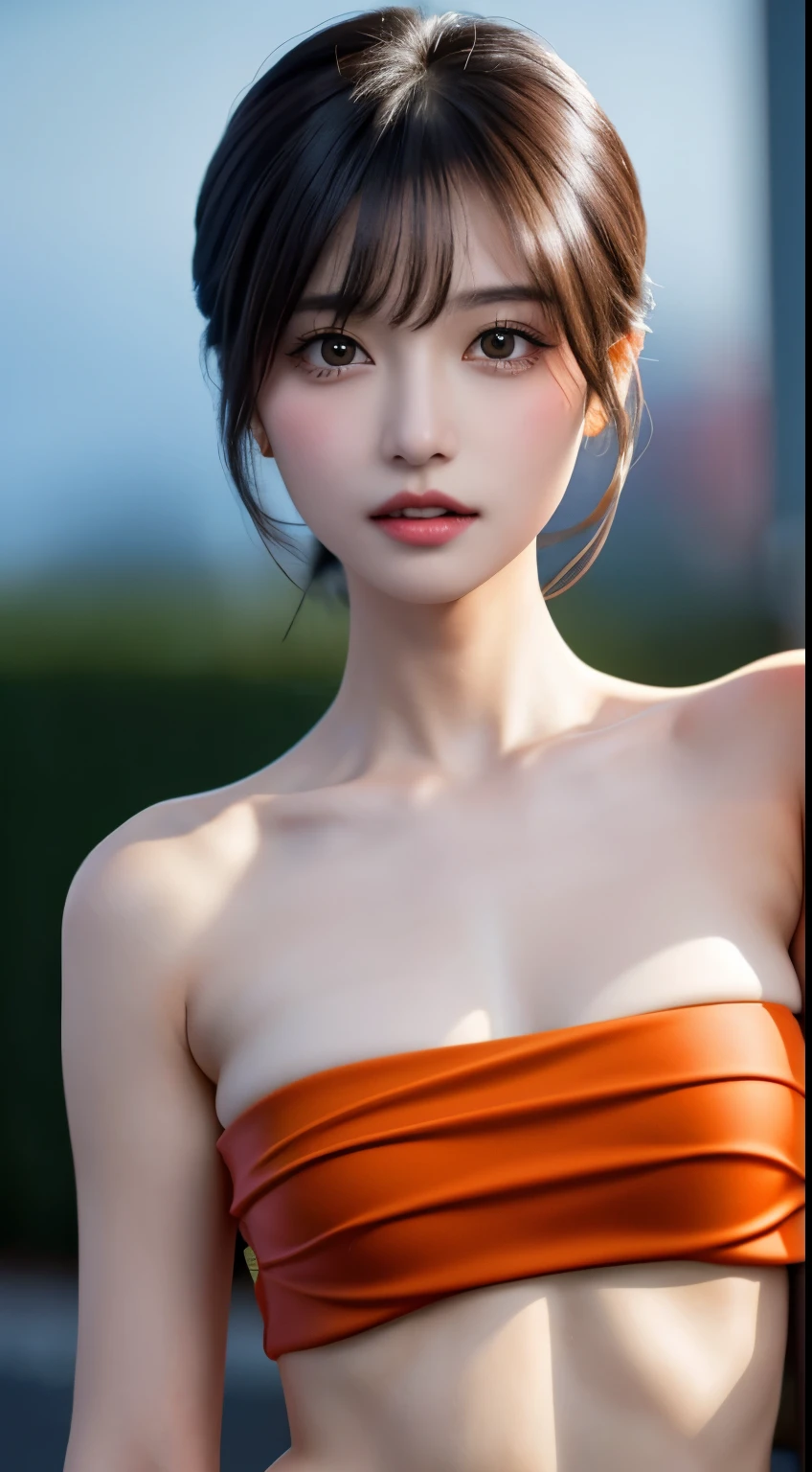 (best quality, 8k, highres, photorealistic:2.0), (solo, one girl:2.0),(photo taken using flash:1.9),(brighten up women:1.8),(ultimate beautiful girl:2.0),(shiny skin),(oily skin),(blonde hair:1.7),(short hairstyle:1.5),(cool beauty:2.0),Blush brown makeup , dark eye makeup , use pink glossy lipstick,(big beady eyes girl:1.5),(droopy-eyes girl:1.5),(blue eyes:1.5),(thin girl:1.5),(baby face girl:1.5),(sex appeal:1.3),(sweet smelling girl),(she works for low wages:1.5),(kind-hearted woman:1.5),(she has a nice smile),(woman with a happy look:1.3),(she is very sociable),(from a very poor family:1.5),(virgin girl),(She is a secret pervert.),(she covertly lewd),(she looks so erotic),(Preserve virginity for devout Christians),chuuChloe,(woman with very soft breasts),(woman fantasizing about sex:1.3),(allurement),(impressive eyes:1.5),(clean girl),(affability),(cute smile),(good personality),(puff out chest),(serious personality),(wants sex),(want to masturbate),(want to have sex forcibly),(insists on the chest),(Big nipples hard erect inside clothes:1.1),(relaxing time),(hair ornaments),(sunflower),(Private room),(compassion),(impurity),(love filled),(Changing clothes),(get horny:1.5),(Lupine the Third Fujiko Mine Costume Play:1.5)