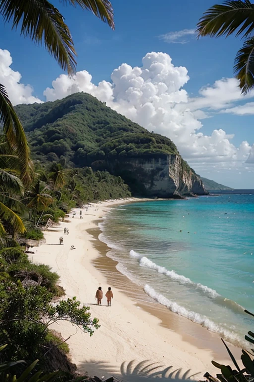 Caribe natural landscape