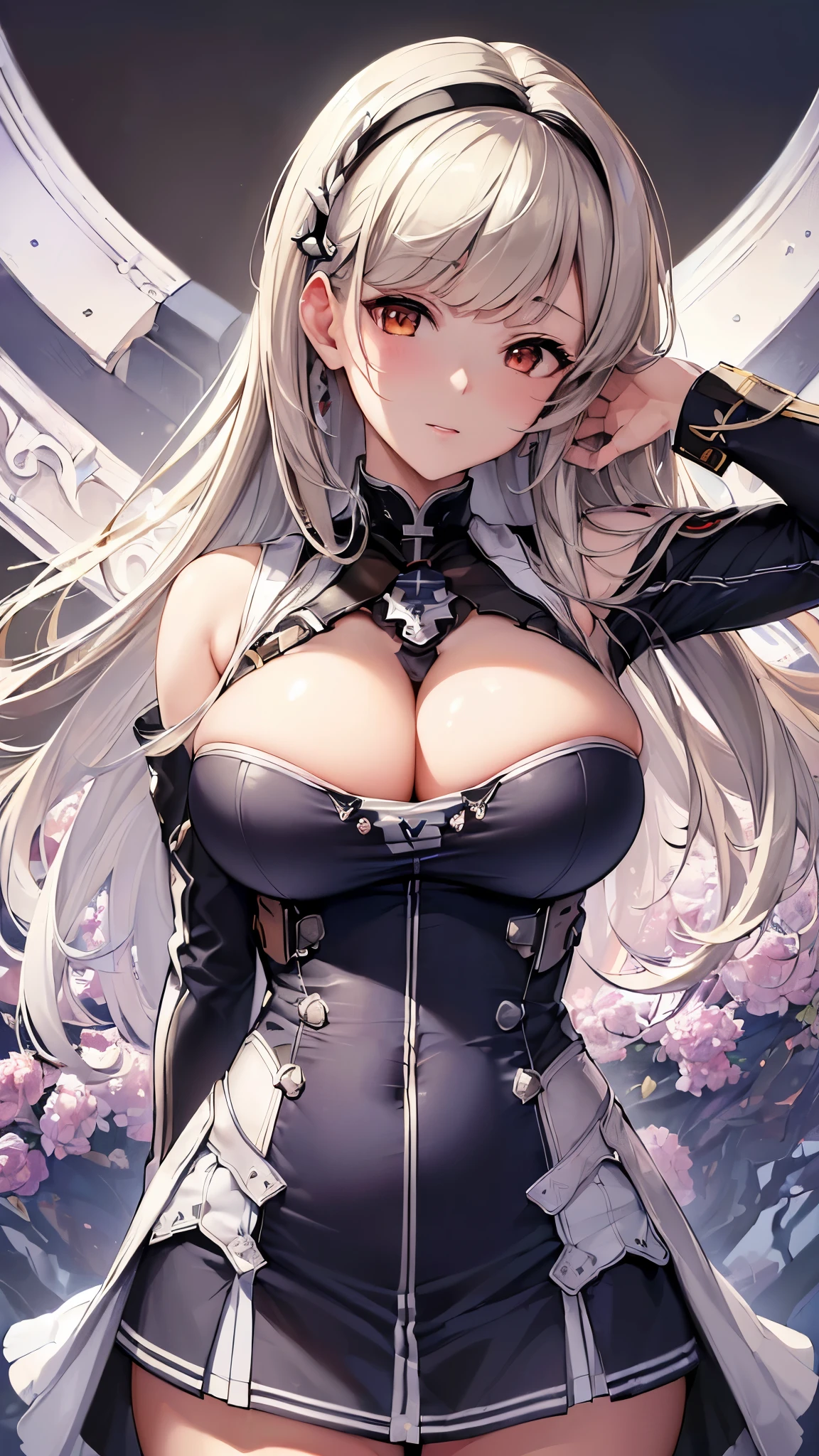 (((masterpiece))), (((High resolution))), (((8K quality))), (((perfect face))), (((Esex-AzurLane))), (((high resolution face))), (((top quality eyes))), (((detailed face))), (((detailed texture))), look at the camera, big tits