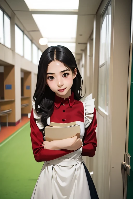 beautiful girl、Cosplay、Maid clothes:2.0、School festival、head to feet、School、classroom、Corridor of the school building、gym、Decoration、